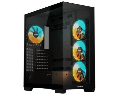 GIGABYTE CAJA SEMITORRE C500 PANORAMIC STEALTH